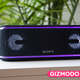 Image for article titled Sony's Glowing Bluetooth Speaker Didn't Take Me to the Club, Just Back to 1992